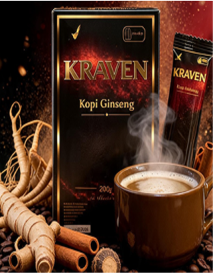 Kopi Stamina Pria Kraven Box