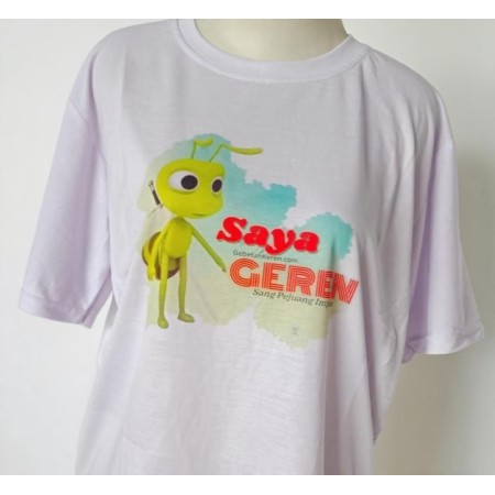 Kaos geren sang pejuang impian