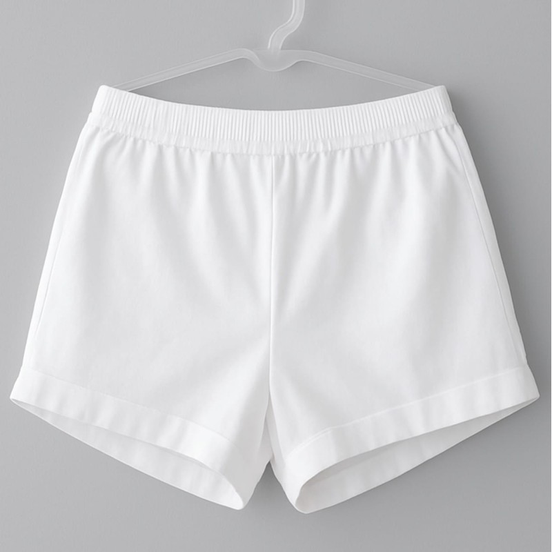 Celana boxer warna putih Celana boxer warna putih