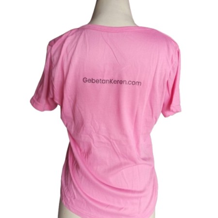 Kaos Pendek Design Belakang GebetanKeren