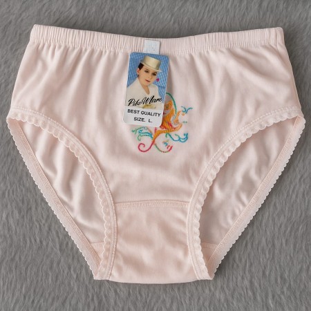 Celana dalam motif bunga pinkecil pink