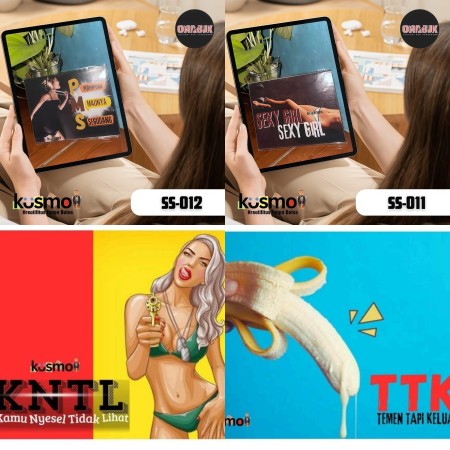 Kusmo hiasan dinding series sexy