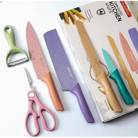 Pisau set isi 6, anti karat