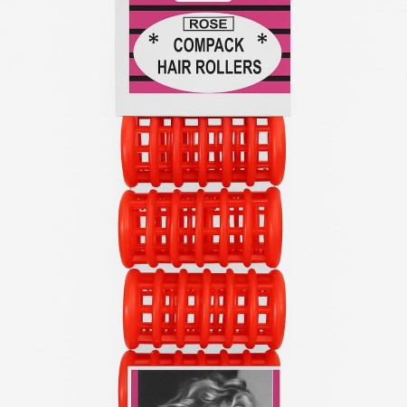 Roll rambut merah besar