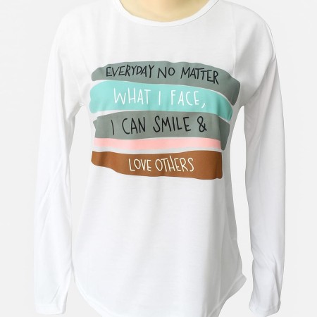 Longsleeve every day putih