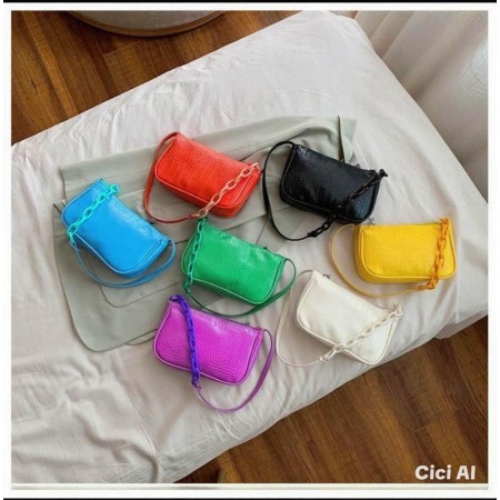 Tas Selempang crt kuning