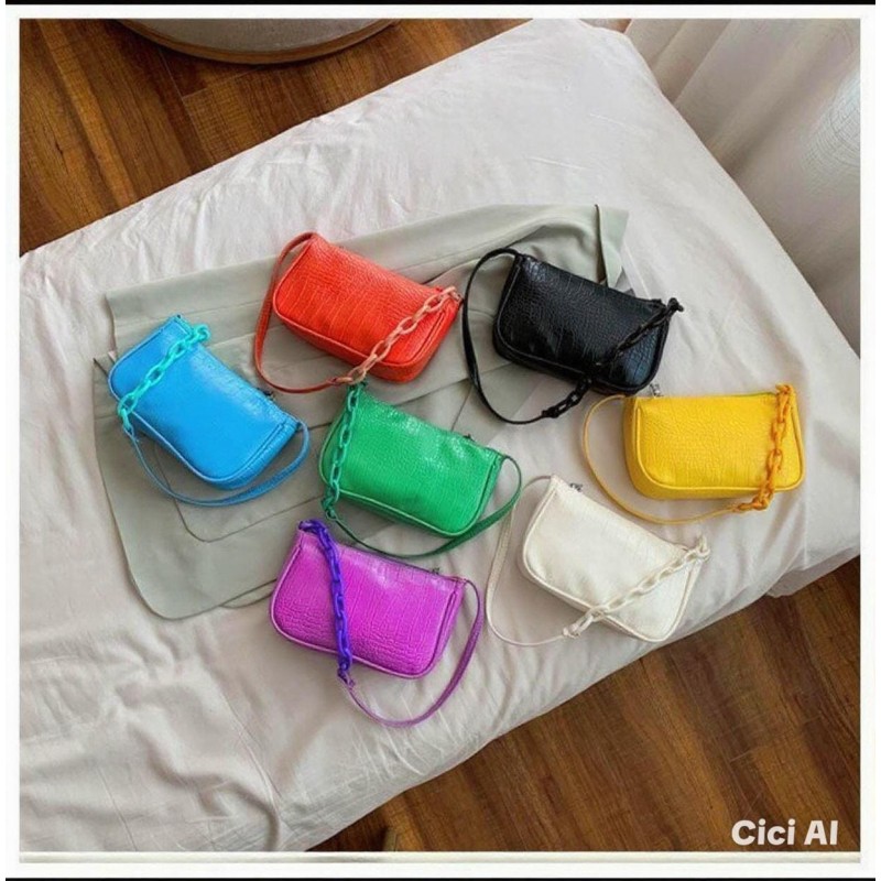 Tas Selempang crt kuning Tas Selempang crt kuning