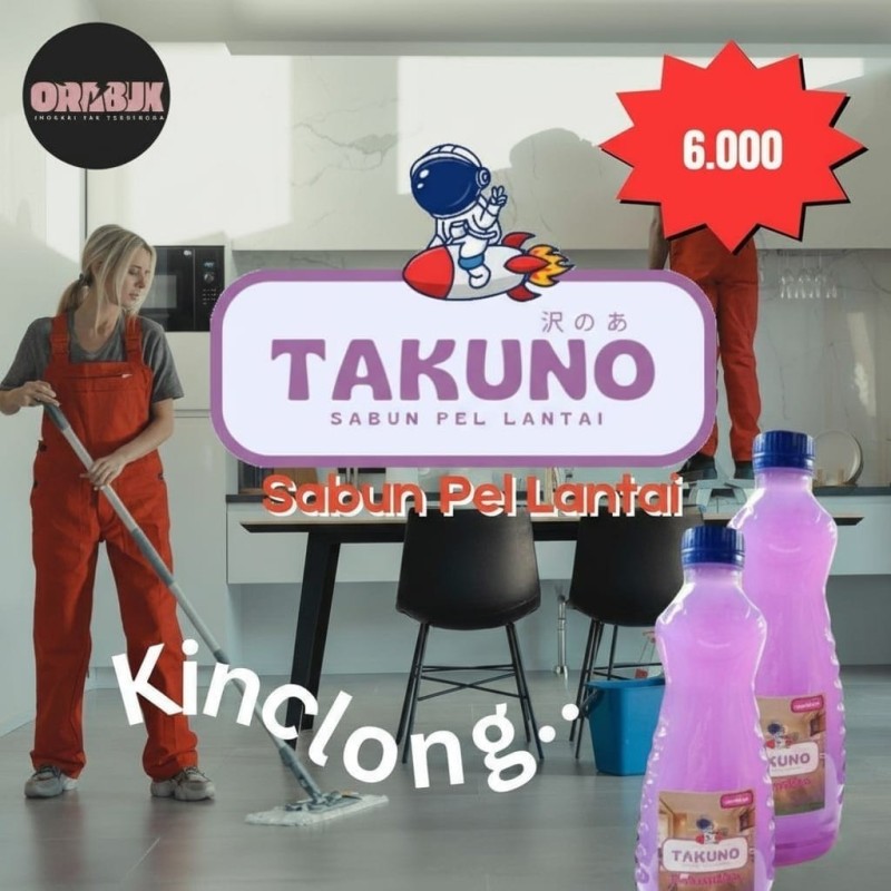 Sabun pembersih lantai takuno lavender