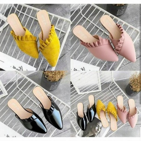 Sendal flat orange