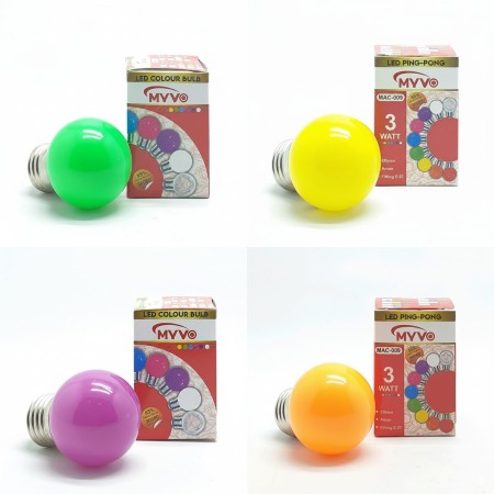 Lampu LED pingpong mac 3wat