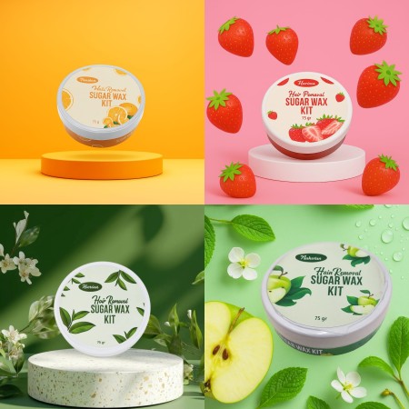 Hair removal sugar wax kit