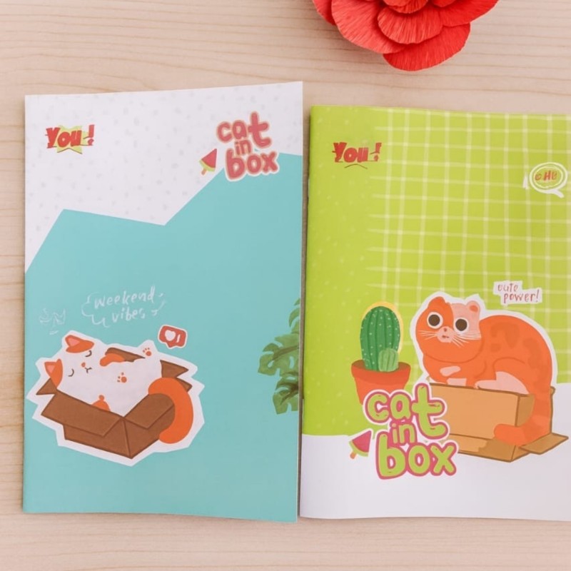 Buku tulis cat inbox Buku tulis cat inbox
