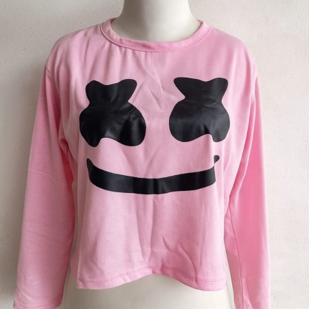 Baju smile mata XX crop