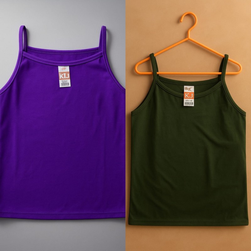 Tanktop tali warna Tanktop tali warna