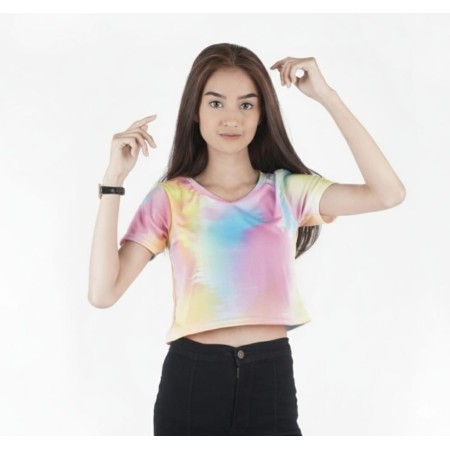 Crop Tie Dye Shirt