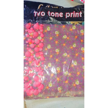Kerudung Segi Empat Rawis Motif Bunga(GKS Legok)