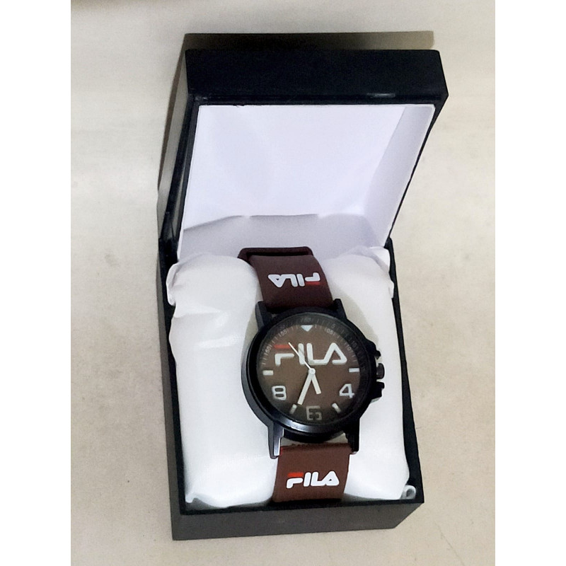 Jam tangan Fashion Korea Fila coklat(GKS Legok)