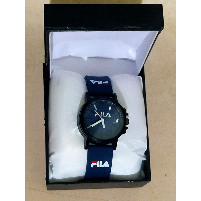 Jam tangan Fashion Korea Fila biru tua(GKS Legok)