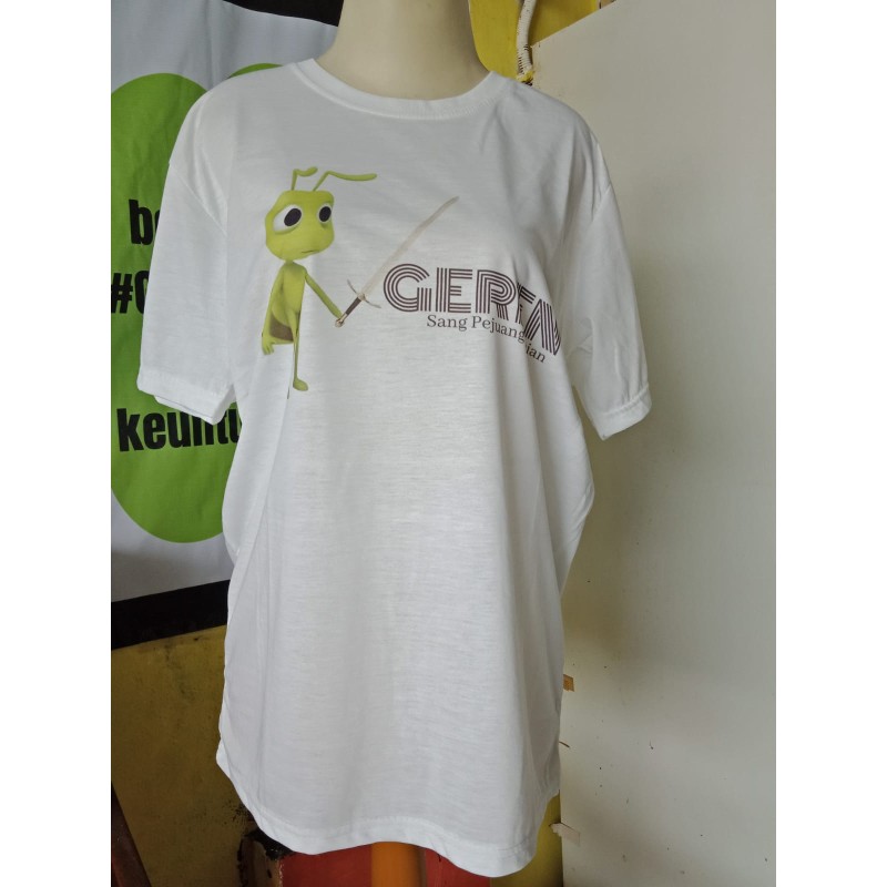 Kaos geren sang pejuang impian putih UK L Primary (GKS Legok)
