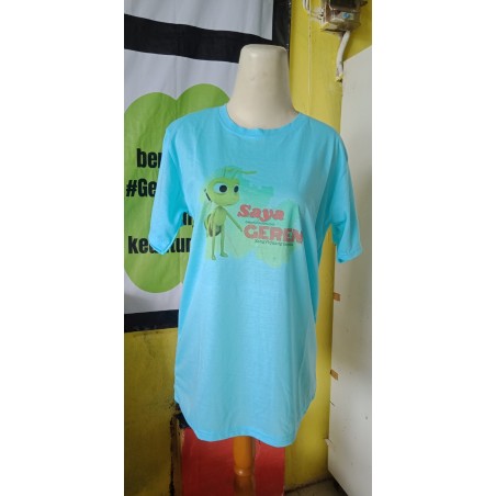 Kaos saya geren sang pejuang impian biru UK L Primary (GKS Legok)