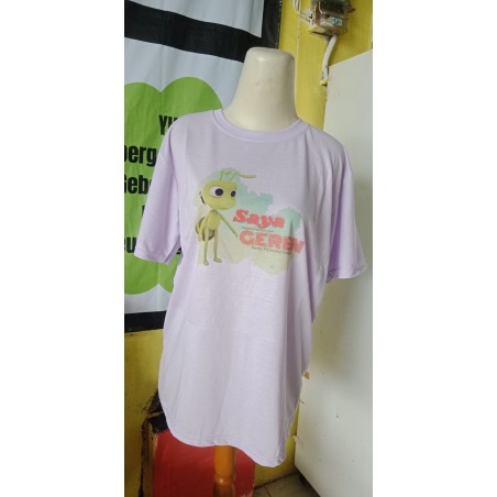 Kaos saya geren sang pejuang impian ungu UK L primary (GKS Legok)
