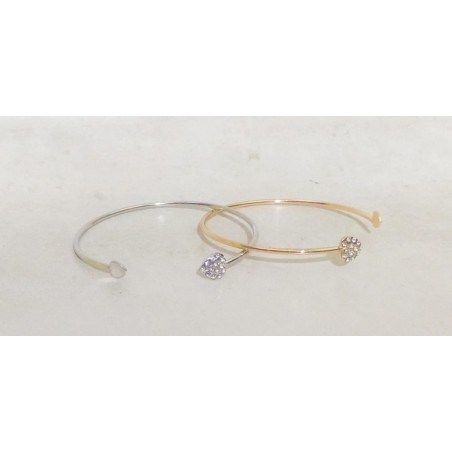 Gelang titanium aksesoris silver(GKS Legok)