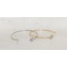 Gelang titanium aksesoris silver(GKS Legok)