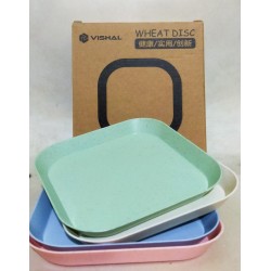 piring square 4 pcs vishal (GKS Legok)