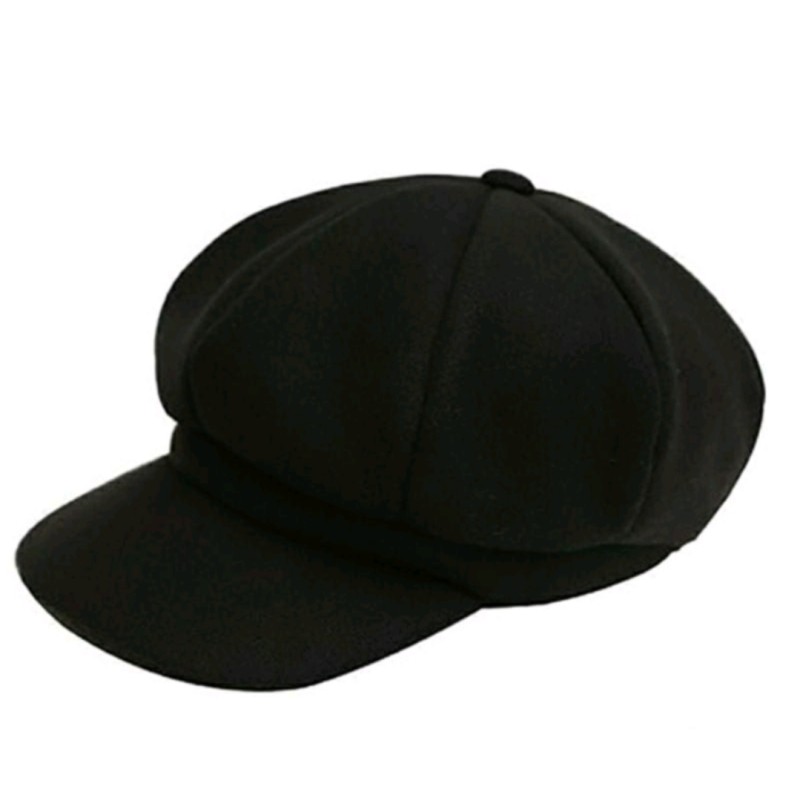 topi apollo dewasa trendy (hitam)  (GKS Legok)