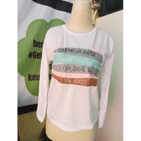 longsleeve every day putih(GKS Legok)