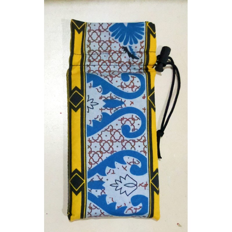 Sajadah travel kuning biru (GKS Legok)