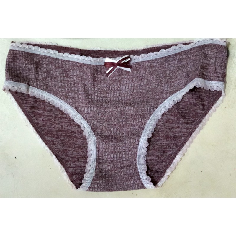 celana dalam wanita motif warna border maroon (GKS Legok)
