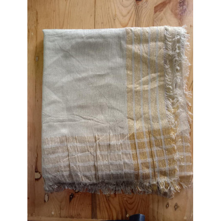Kerudung segi4 rawis hijau sage(GKS Legok)