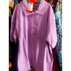 Baju polo wanita(ungu soft)...