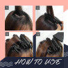 Roll rambut jepit korea biru (GKS Legok)
