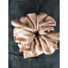Ikat rambut cepol warna coklat muda(GKS Legok)
