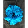 Ikat rambut cepol warna biru metalic(GKS Legok)