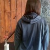 Hoodie wanita GebetanKeren warna navy ukuran all size(GKS Legok)
