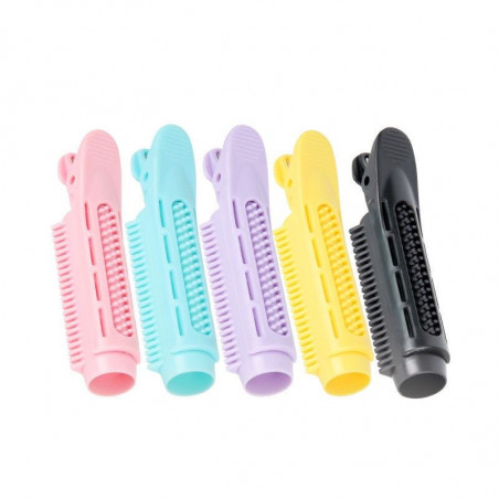 Roll rambut jepit korea pink (GKS Legok)