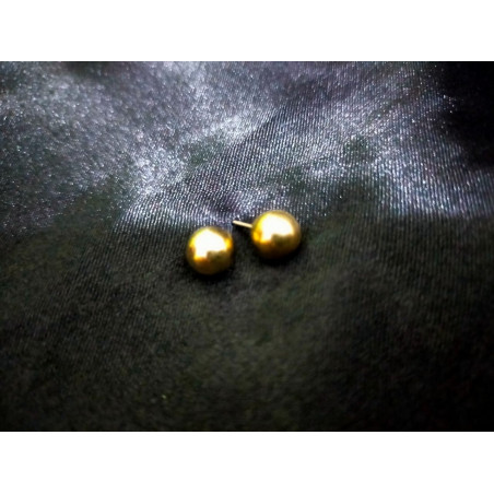 Anting bulat polos gold (GKS Legok)