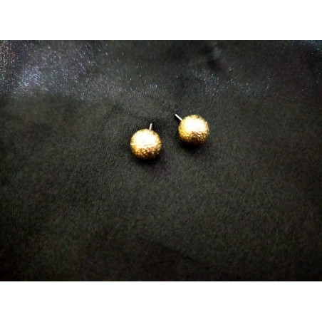 Anting bulat motif gold (GKS Legok)