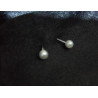 Anting bulat mutiara kecil (GKS Legok)