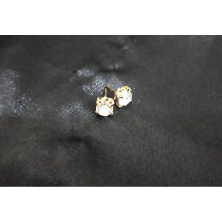 Anting segi4 kristal gold (GKS Legok)