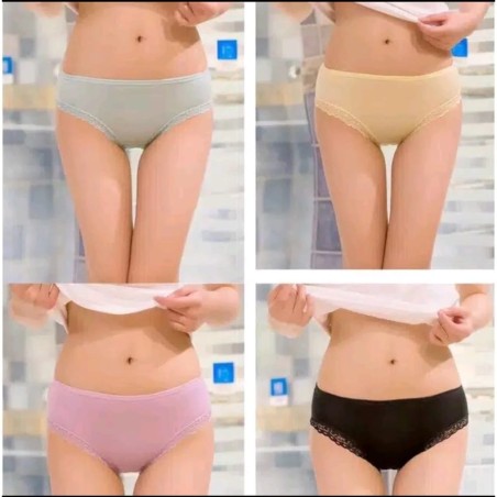 Celana Dalam Wanita renda Merek W@W Pink Muda  (GKS Legok)