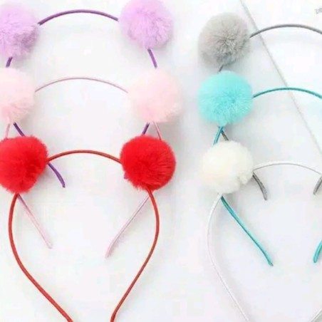 Bando pompom ungu (GKS Legok)