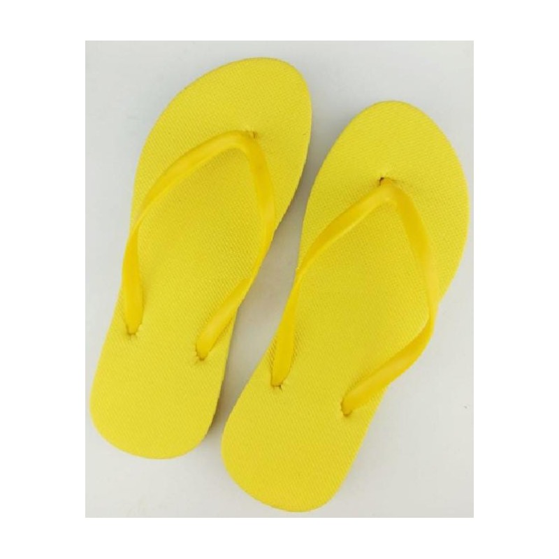 Sendal jepit polos kuning (GKS Legok)