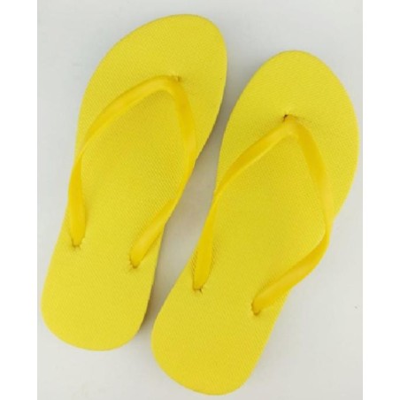 Sendal jepit polos kuning (GKS Legok)