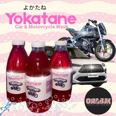 Yokatane car & motorcycle wash bubblegum (GKS Legok)