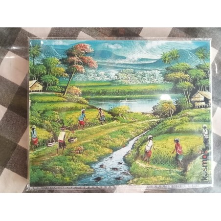 Kusmo hiasan dinding series landscape LS-010(GKS Legok)