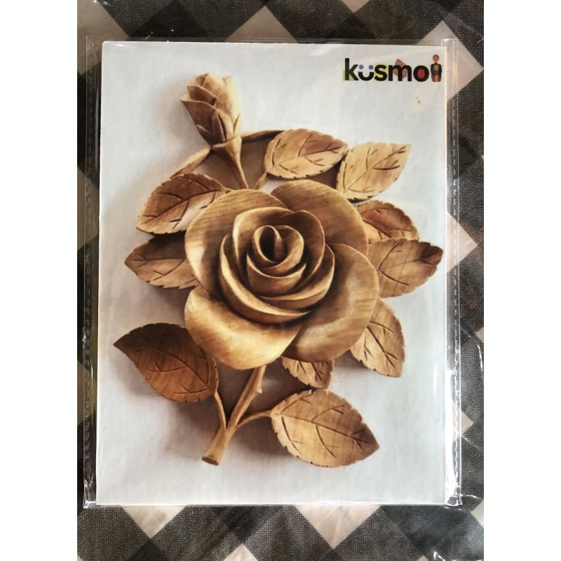 Kusmo hiasan dinding series flower FR-006(GKS Legok)